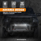 Honeycomb Mesh Grille with LED DRL for Dodge Ram (1994–2002)