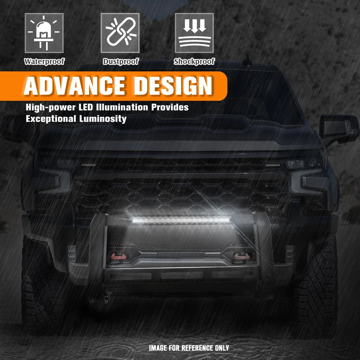 Honeycomb Mesh Grille with LED DRL for Dodge Ram (1994–2002)