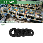 Oil Seal   - 35x70x10mm NBR Rubber High Pressure