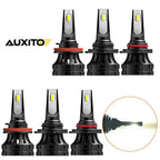 Set of 6 LED Headlight Bulbs 9005+9006+H11 for GMC Canyon (2004–2012)