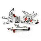 Aluminum Rearsets Footpegs for Yamaha YZF-R6 (2017–2020) T9 Titan Color