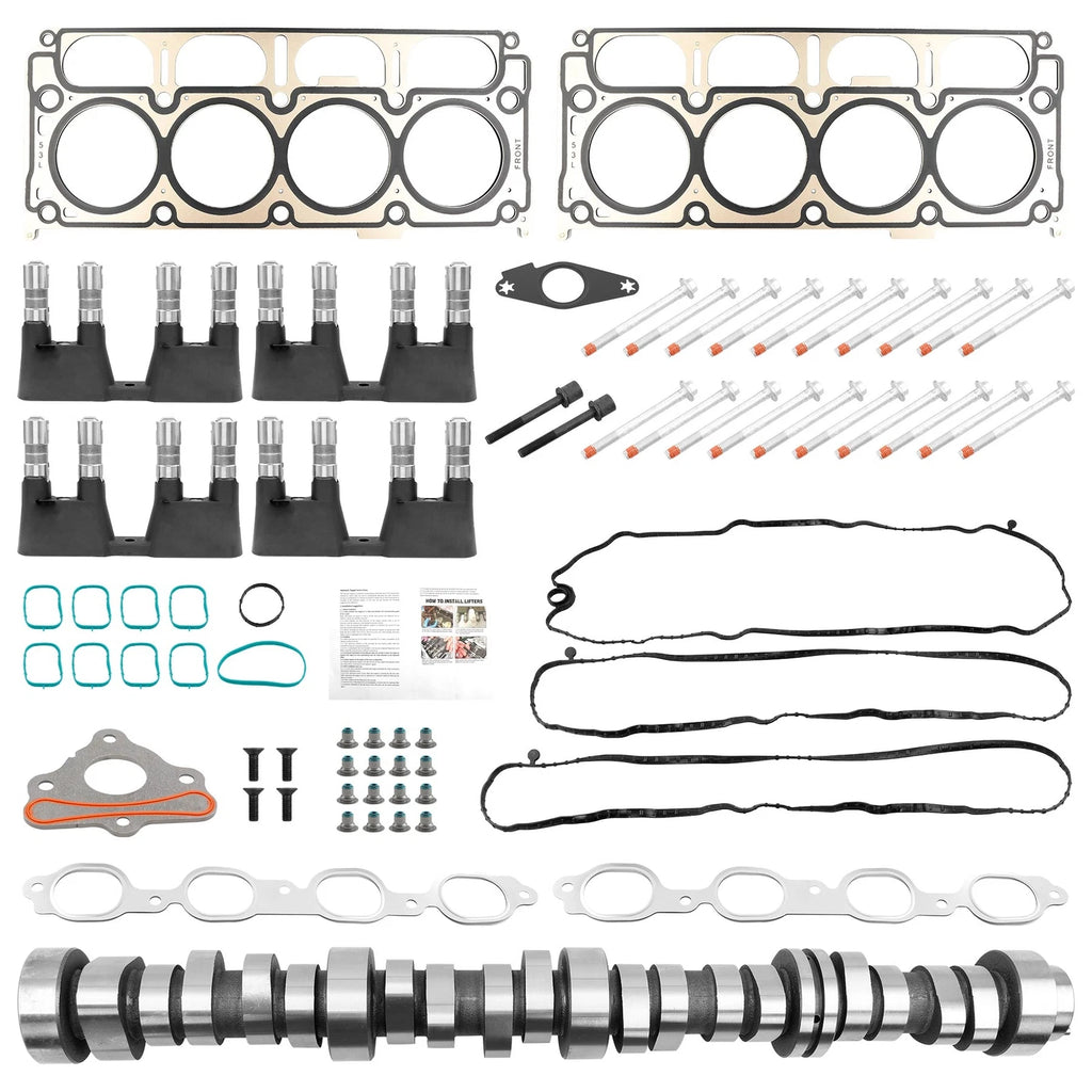 Camshaft Lifter Engine Rebuild Kit for Chevy GMC Gen V L83 5.3L (2014-2021)