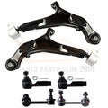 Set of 6 Front Lower Control Arms Tie Rods for Nissan Maxima (2000–2003)