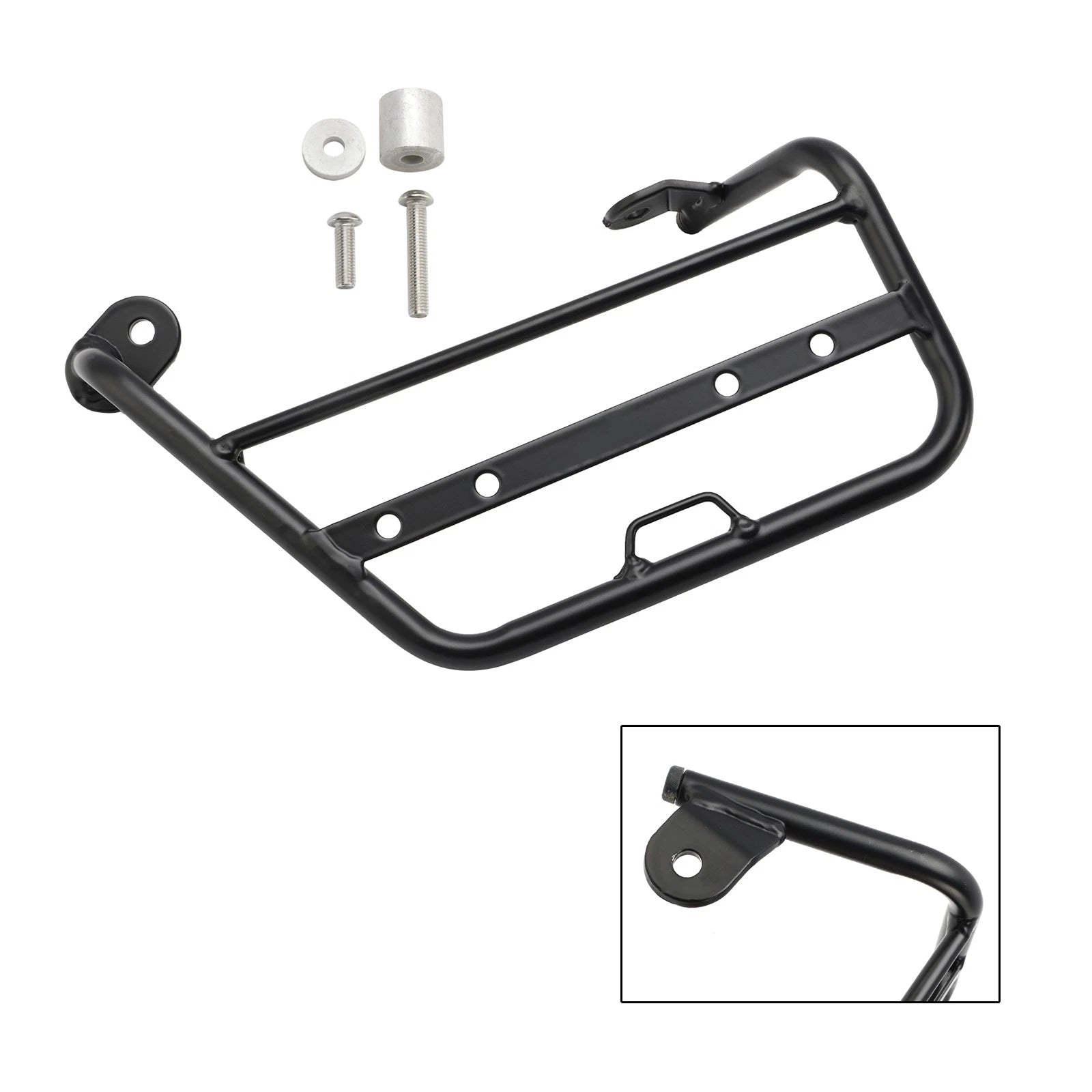 Luggage Rack Side Saddle Bag Mount Bracket Left for Kawasaki Z650Rs (2022–2024)