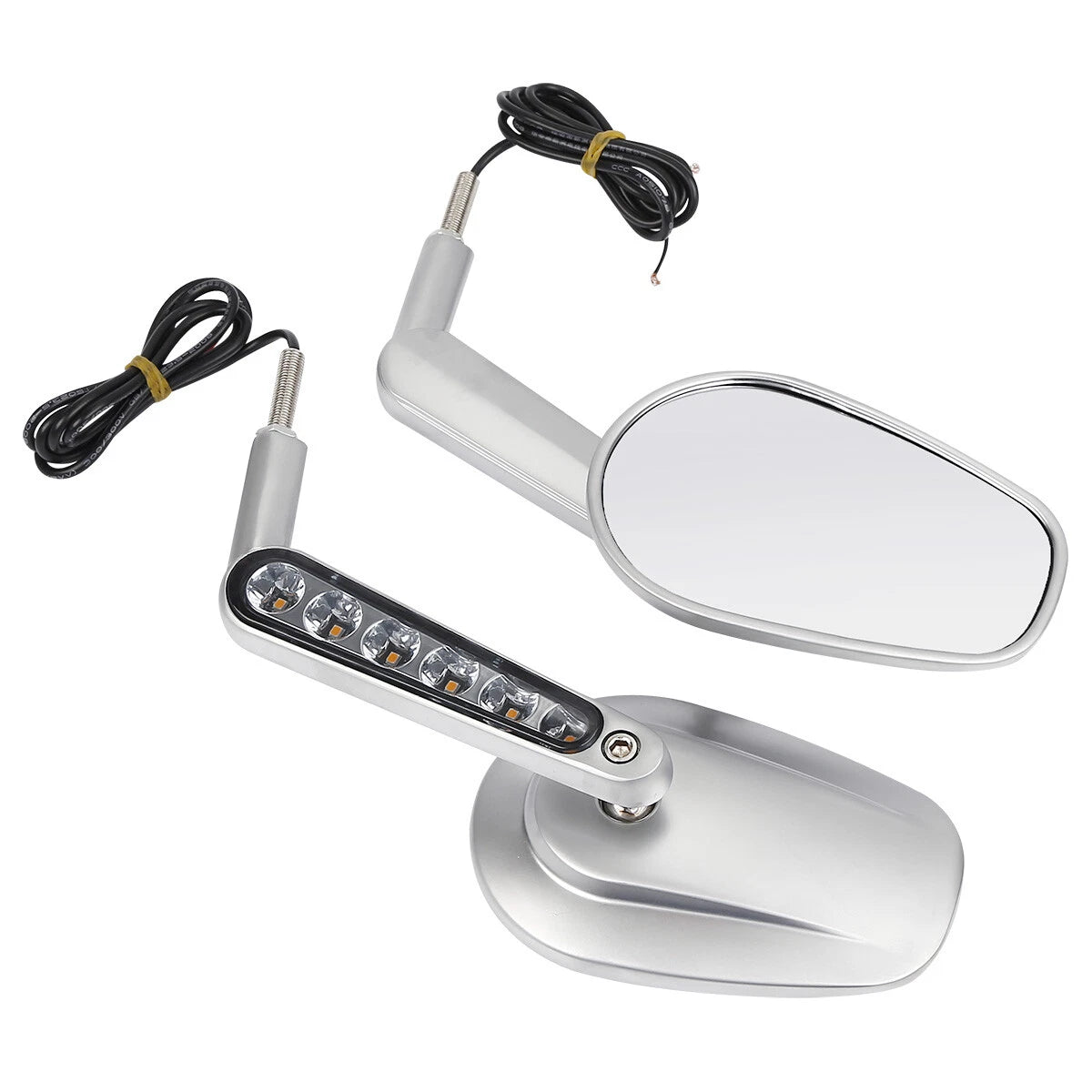 Rear View Mirrors with LED Turn Signals for Harley V-Rod VRSCF (2009–2017)