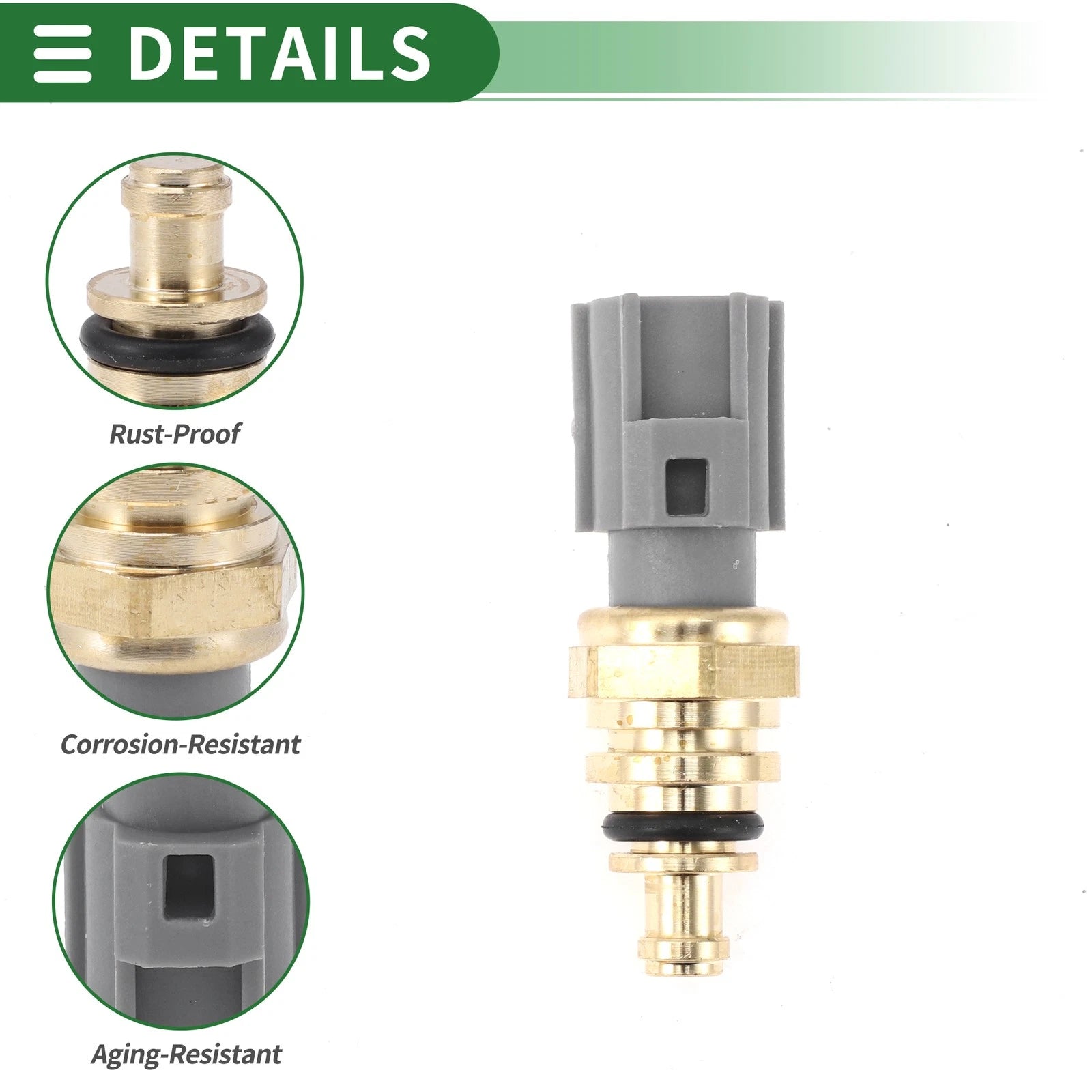 Engine Coolant Temperature Sensor No. 7M5112A648AA for Ford Fusion (2020)