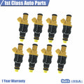 Set of 8 Fuel Injectors for Ford Lincoln Mercury 4.6 5.4 V8