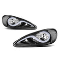 LED DRL Headlight/Lamps for Pontiac Grand Am (1999–2005) Black Housing