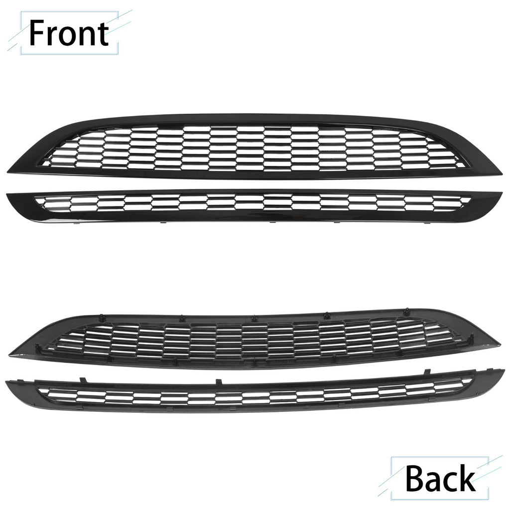 Honeycomb Front Upper Lower Grille Mesh for Mini Cooper (2002-2006)