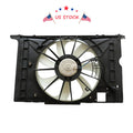 Radiator Condenser Cool Fan for Toyota Corolla Pontiac Vibe (2009–2013)