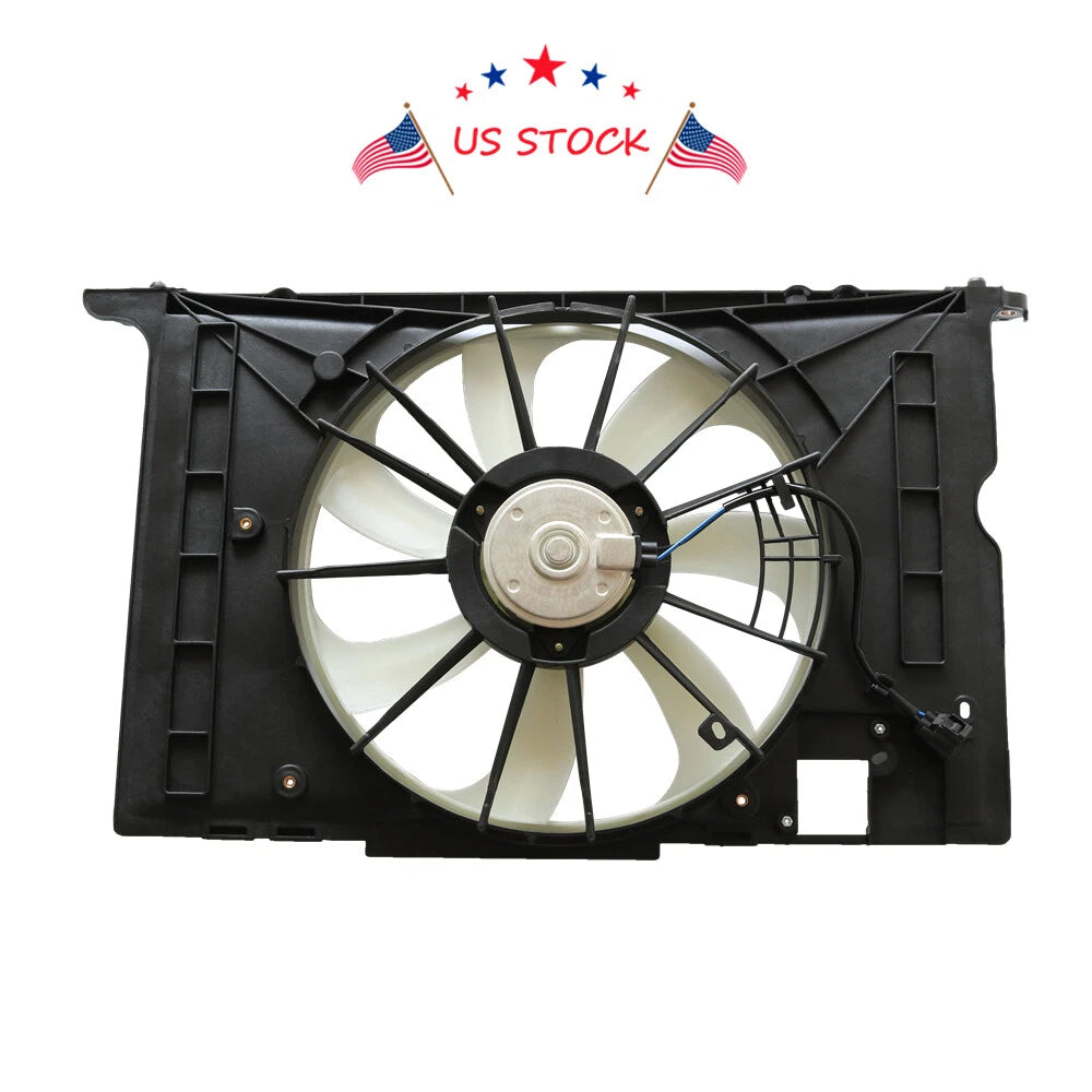 Radiator Condenser Cool Fan for Toyota Corolla Pontiac Vibe (2009–2013)