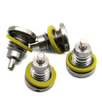 Set of 4 Marine Drain Plugs for Mercury MerCruiser Outboard Engine