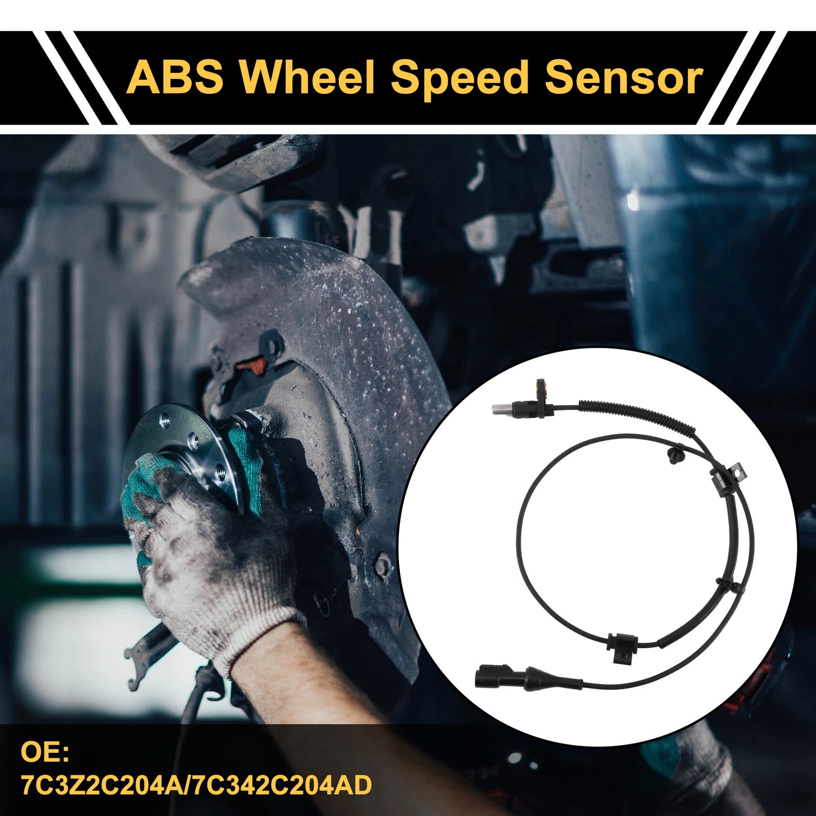 ABS Wheel Speed Sensor No. 7C3Z2C204A for Ford F250 F350 F450 F550 (2008–2016)