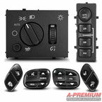 6X 4WD Selector, Steering Wheel & Headlight Switch for Cadillac Chevy