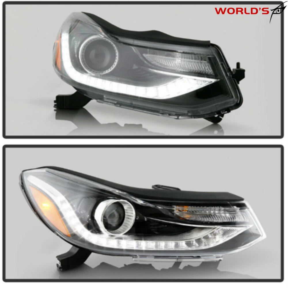Headlight for Chevy Trax (2017–2019) Projector with LED DRL, Passenger Side