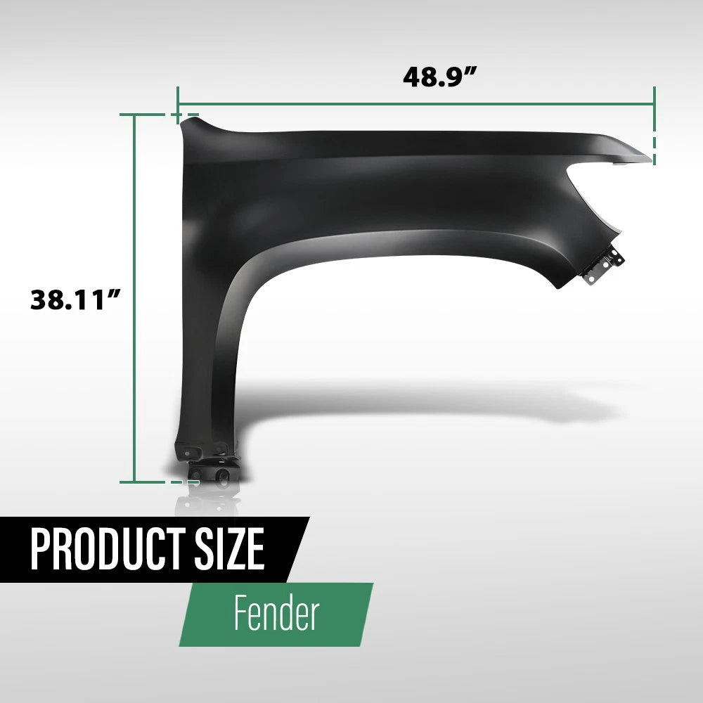 Front Right Fender for Chevrolet Colorado (2015–2022)