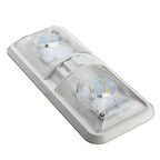 12V 48LED Interior Double Dome Ceiling Light for RV Boat Camper Trailer