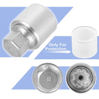 Wheel Lock Lug Nut Anti Theft Screw Removal Key for Audi A4L A5 A6L (2010–2020)