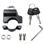 Motor Helmet Lock for Universal 7/8" 22-28mm Tube (Anti-theft Security)
