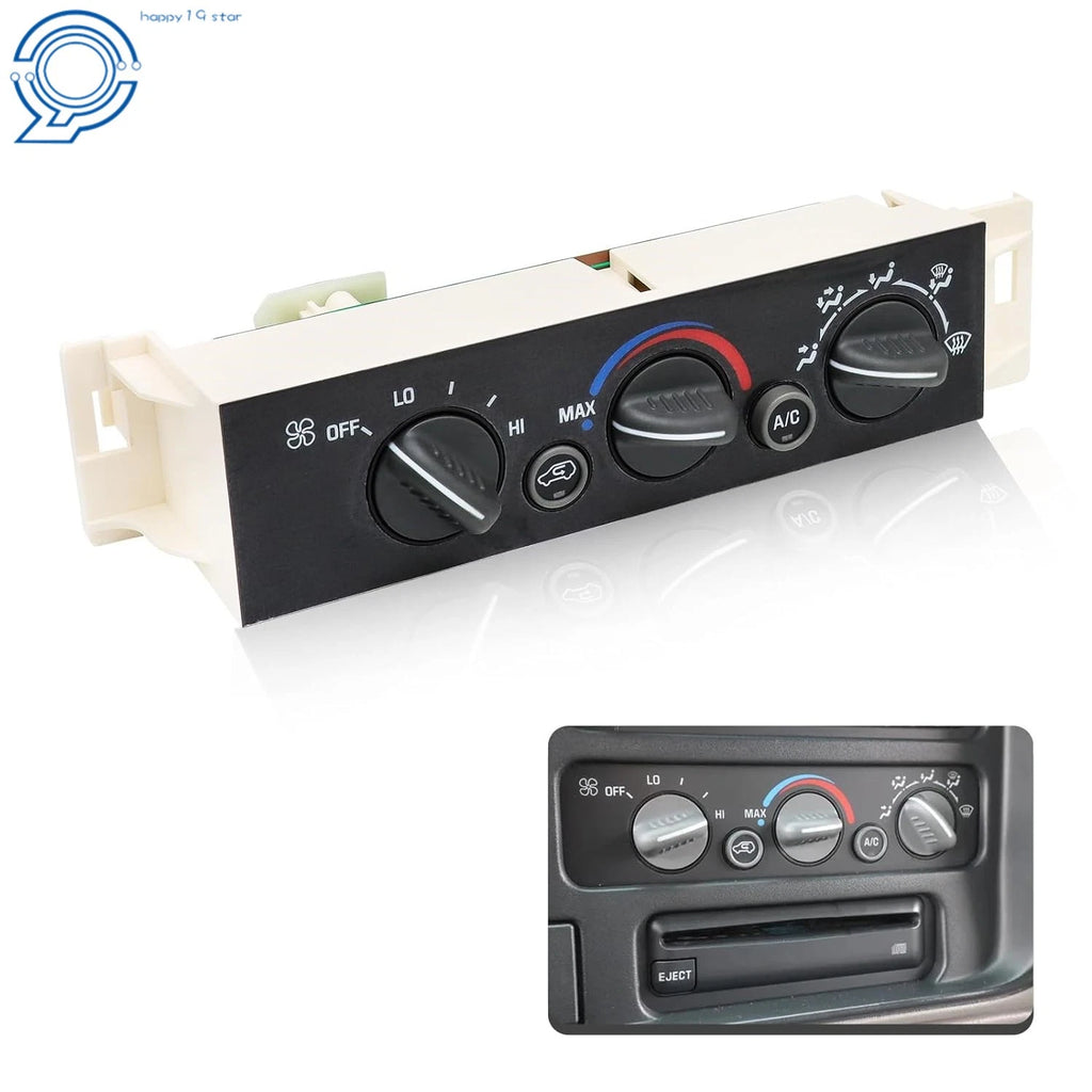 AC Heater Climate Control Panel for GMC C1500 C2500 Suburban (1996-1998)