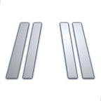 Chrome Pillar Post Covers 4Pc for Cadillac Eldorado (1989–1990)