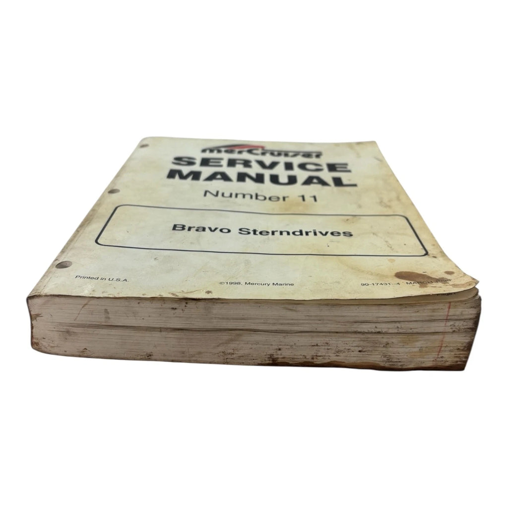 Service Manual #11 for MerCruiser Bravo Sterndrives (1998) - 90-17431--4