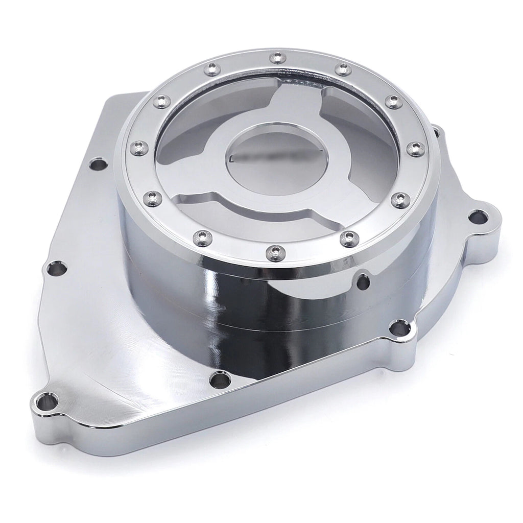 Chrome CNC Engine Stator Cover for Suzuki GSX600F GSX750F (1998–2006)