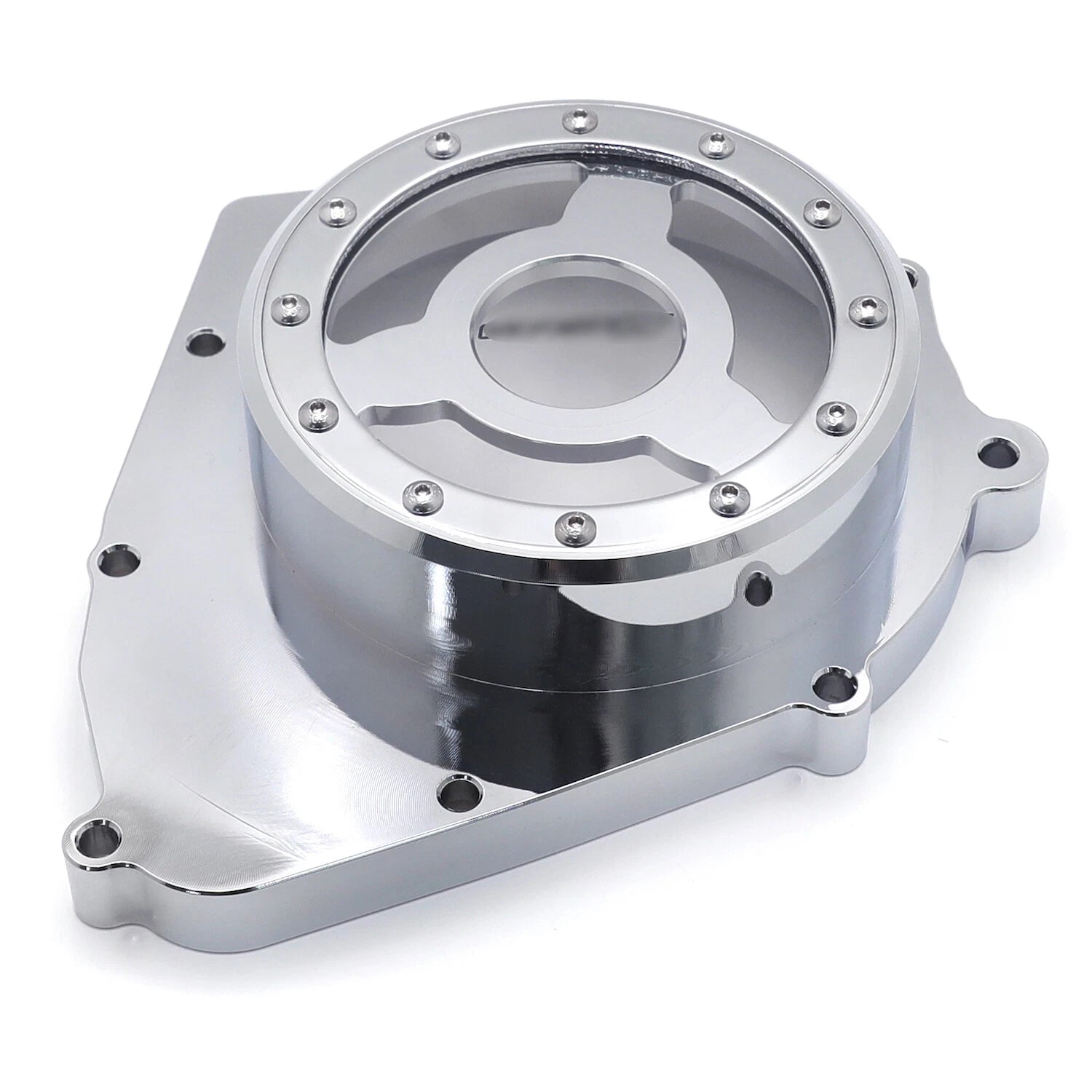 Chrome CNC Engine Stator Cover for Suzuki GSX600F GSX750F (1998–2006)