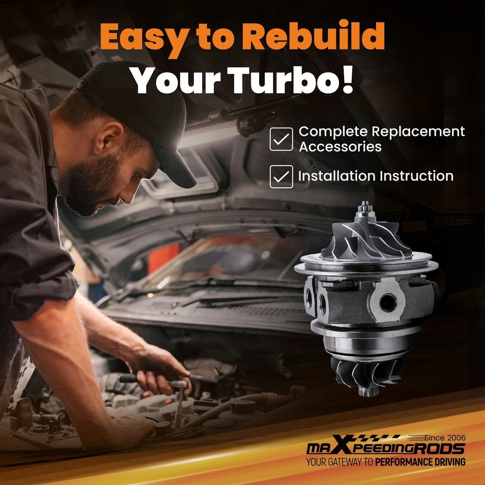 Turbo Cartridge for Subaru Forester XT (2004–2008)