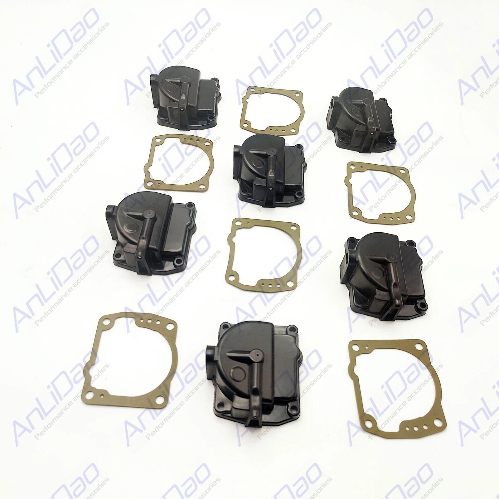Set of 6 Carb Bowl Float Chamber Assy for Johnson Evinrude 90HP-175HP (1994-Up) 433000