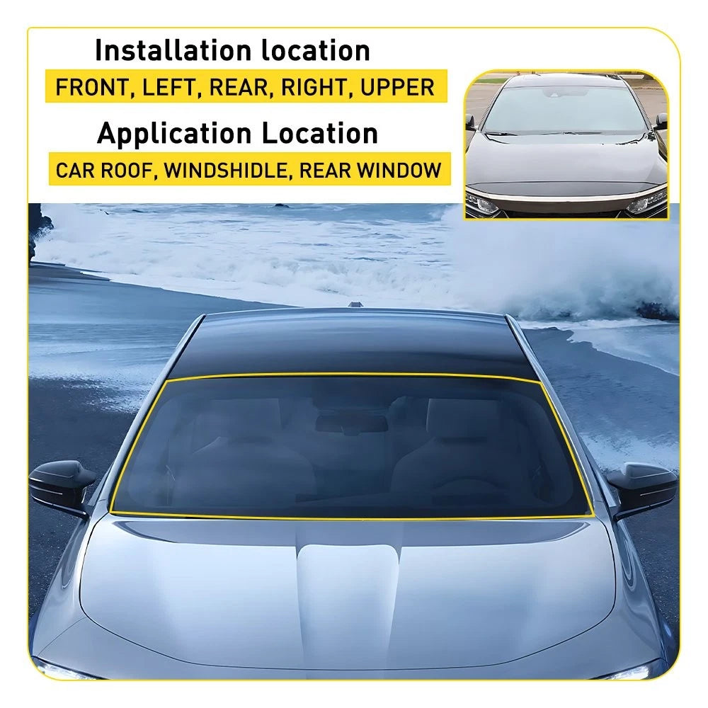 30MM Rubber Seal Strip for SUV Car Windshield Edge Trim