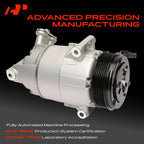 A/C Compressor with Clutch for Chevrolet Equinox GMC Terrain (2010â2017)