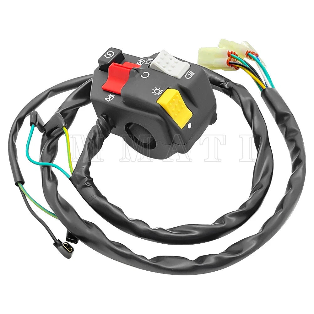 Handlebar Switch Kill Start Stop Headlight for Honda Sportrax TRX400EX TRX400X (2000–2009)