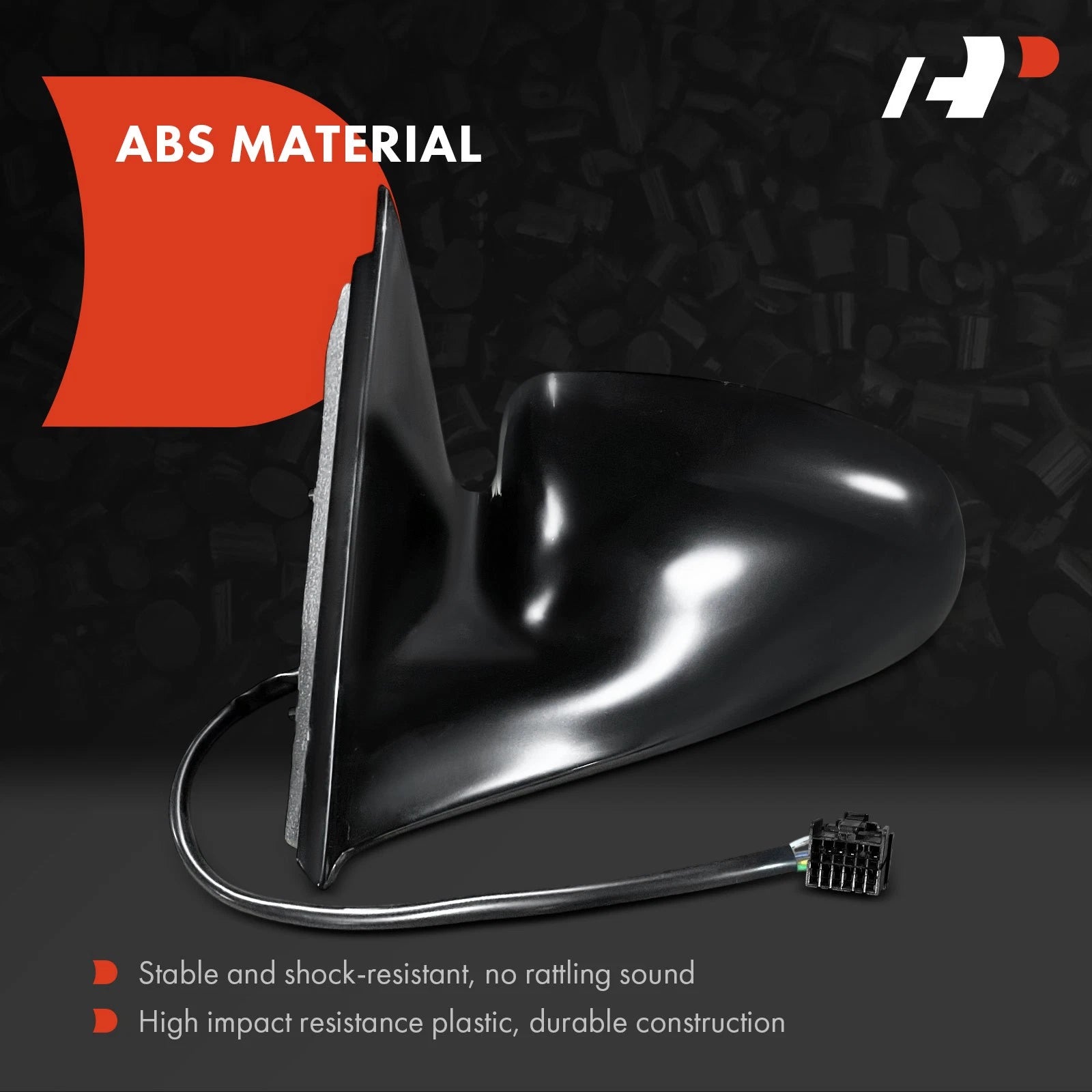 Driver Power Adjust Mirror Assembly Manual Folding for Pontiac Bonneville (2000–2003)