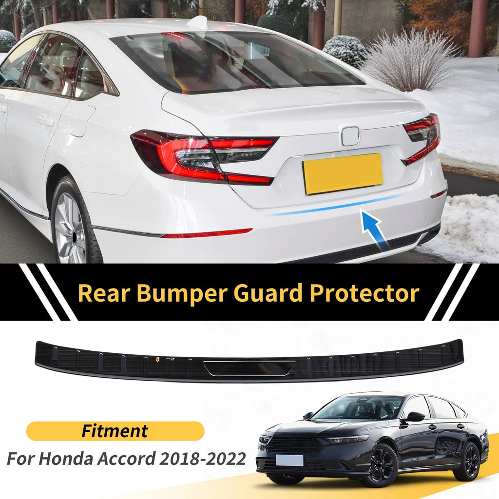Bumper Guards for Honda Accord (2018–2022) Titanium Tone 1 Pc