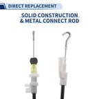 Door Latch Cable No. 8K0837085 for Audi A4/Avant (2008–2012) Front