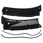 Set of 2 Windshield Wiper Vent Cowl Screen Cover Panels for Ford F250 (1999–2007)