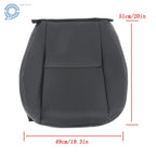 Driver Bottom Seat Cover for Subaru Forester (2014-2016) Leather Perforated