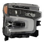 Full LED Headlight for Chevy Silverado 1500 (2022–2026) Black Bezel RH