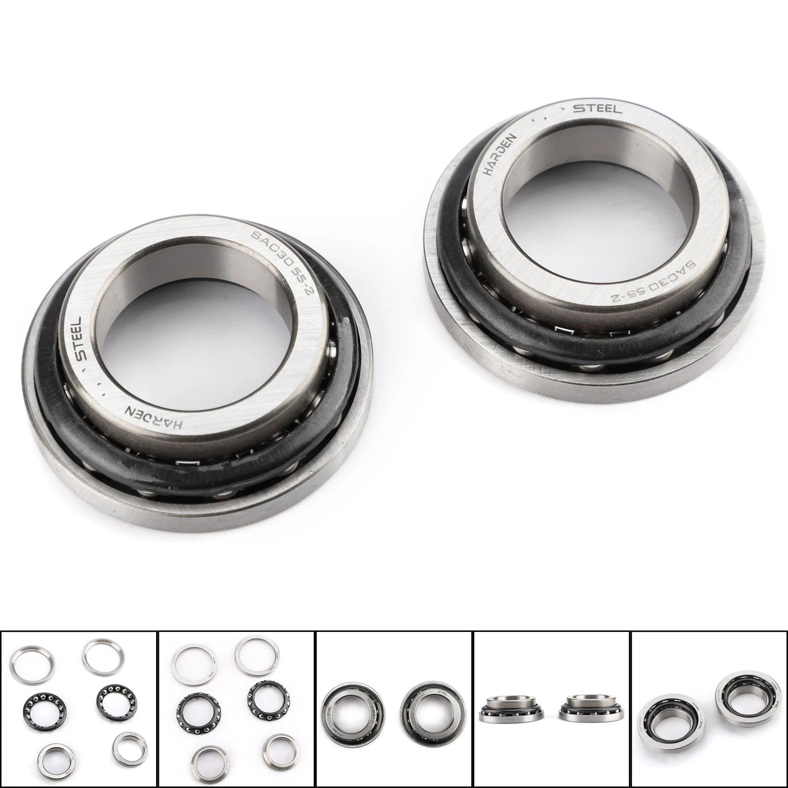 Steering Stem Bearing Seal Kit for Suzuki SV650 GSX-R1000 GSX1300 (1999–2023)