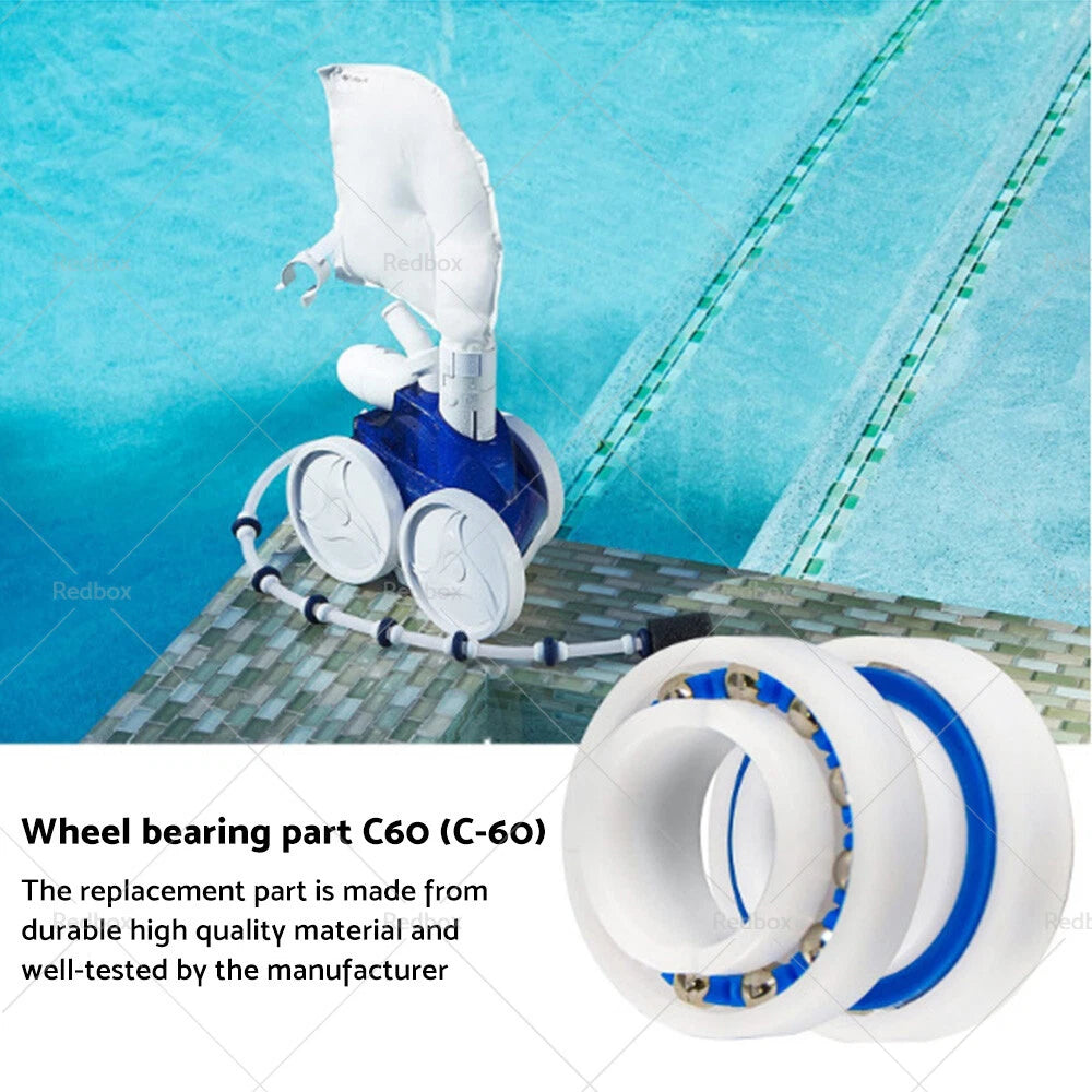 Wheel Bearing for Zodiac MX MX6 MX8 AX10 Baracuda Pool Cleaner (2/4PCS)