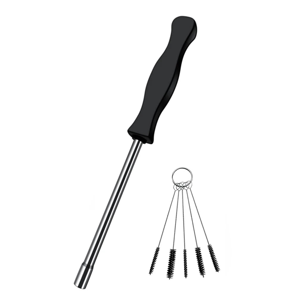 Set of 5 Jet Brushes with 4mm Hex Adjusting Tool for Comprehensive Maintenance