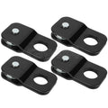 Set of 4 Snatch Blocks 8,000 lbs Recovery Winch Pulley Offroad ATV UTV