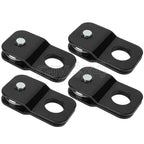 Set of 4 Snatch Blocks 8,000 lbs Recovery Winch Pulley Offroad ATV UTV