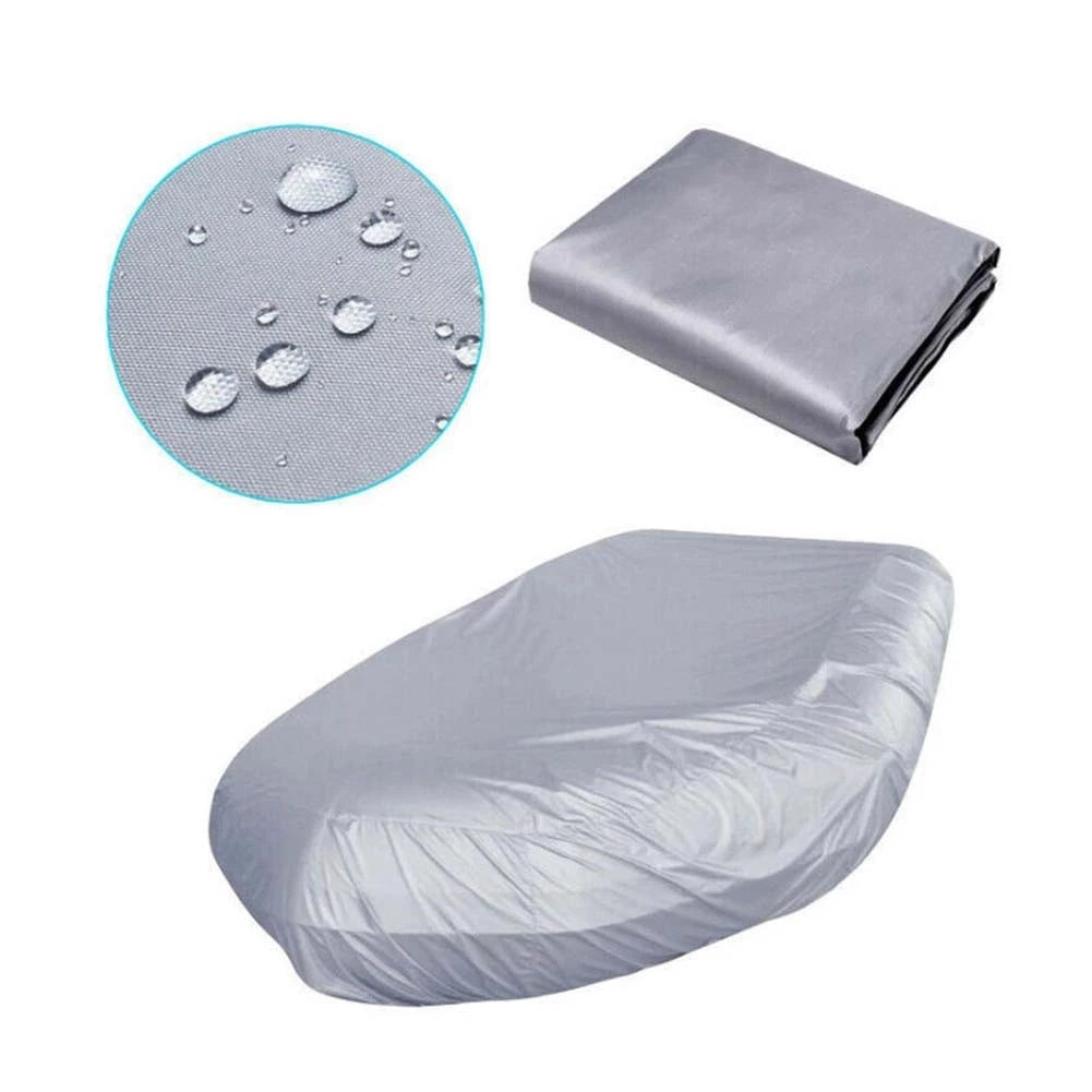 Inflatable Boat Cover for Universal Fit (Oxford Cloth, Sun Rain Protection)