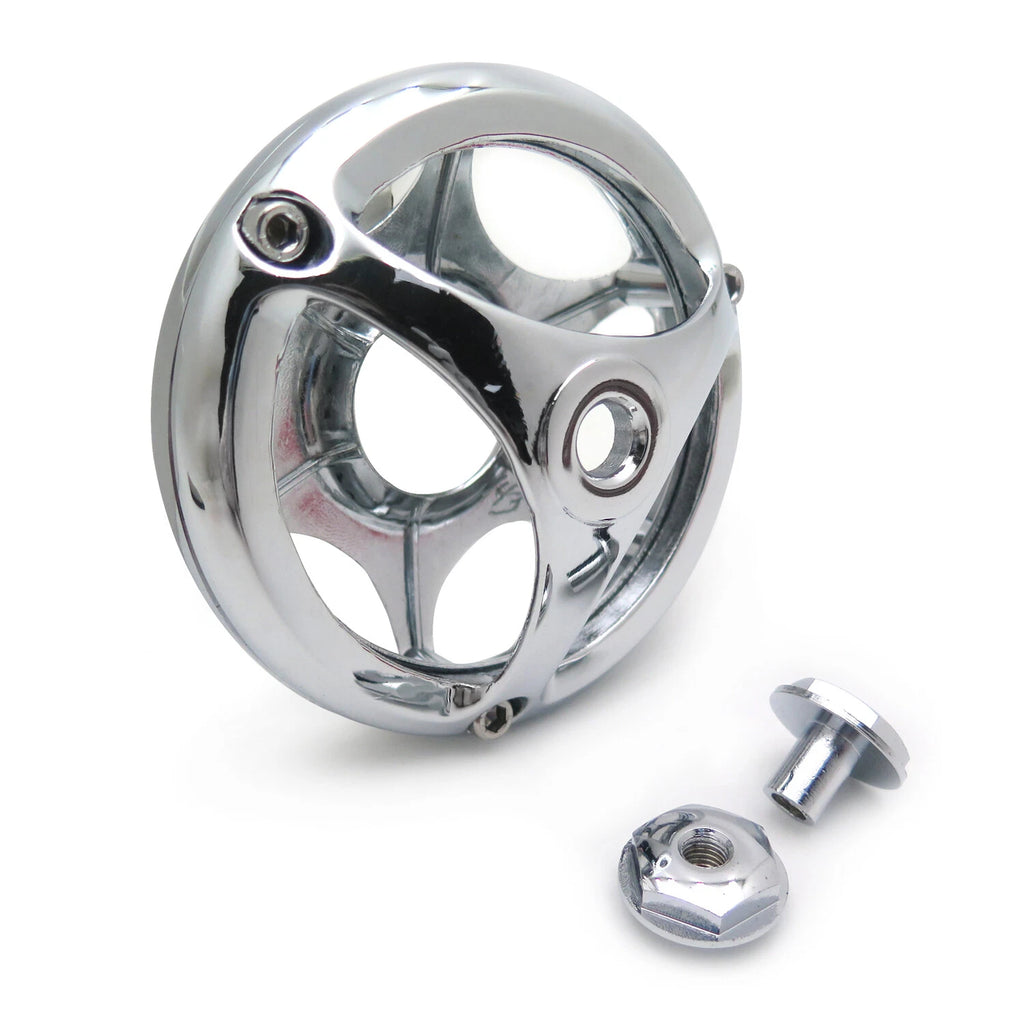 Chrome Vantage Horn Cover for Yamaha V-Star 1100 (1999–2009)