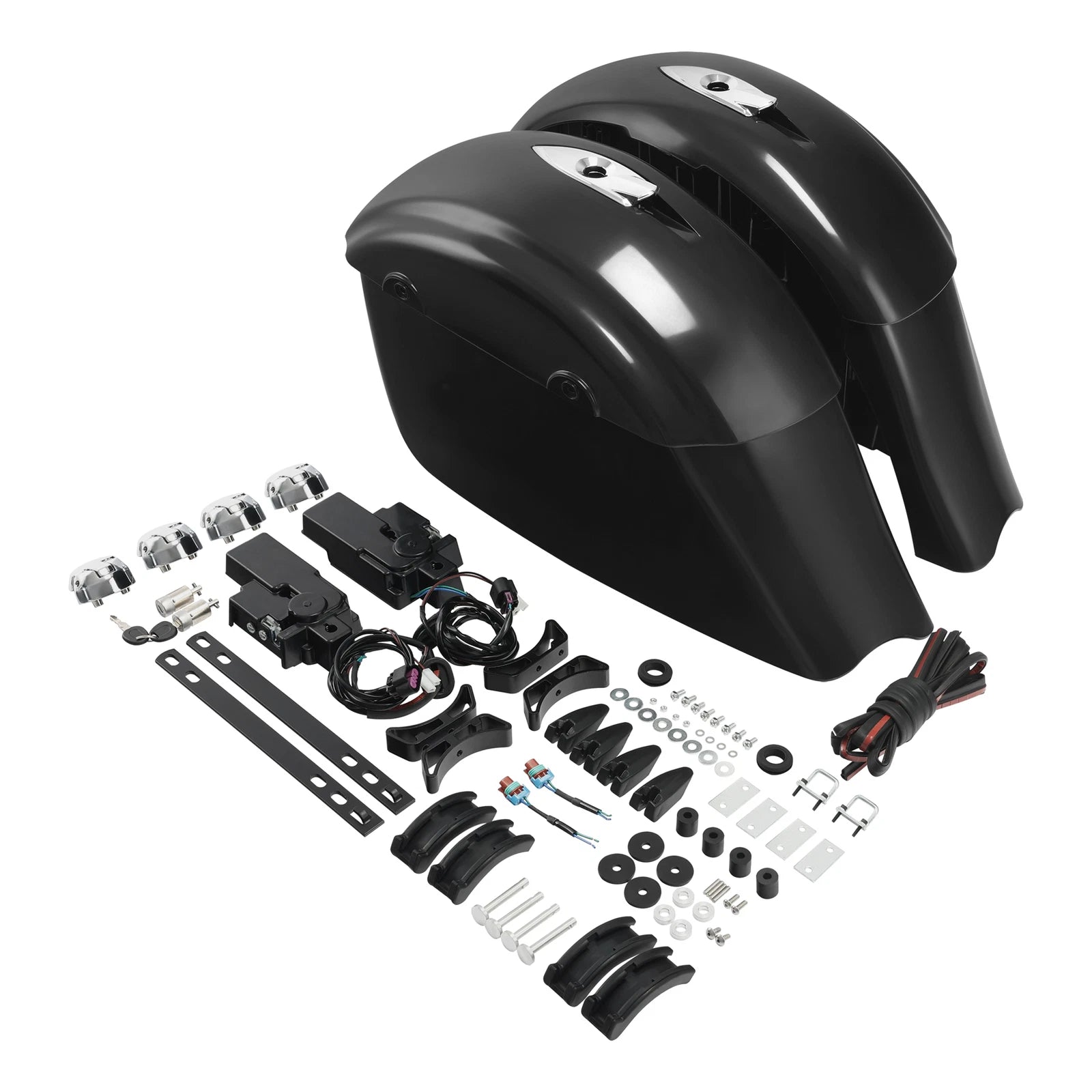 Hard Saddlebags Electronic Latch Lid for Indian Chieftain (2016–2018)
