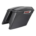 5" Stretched Saddlebags for Harley Road Glide (2014–2024) Gauntlet Gray Metallic