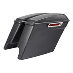 5" Stretched Saddlebags for Harley Road Glide (2014–2024) Gauntlet Gray Metallic