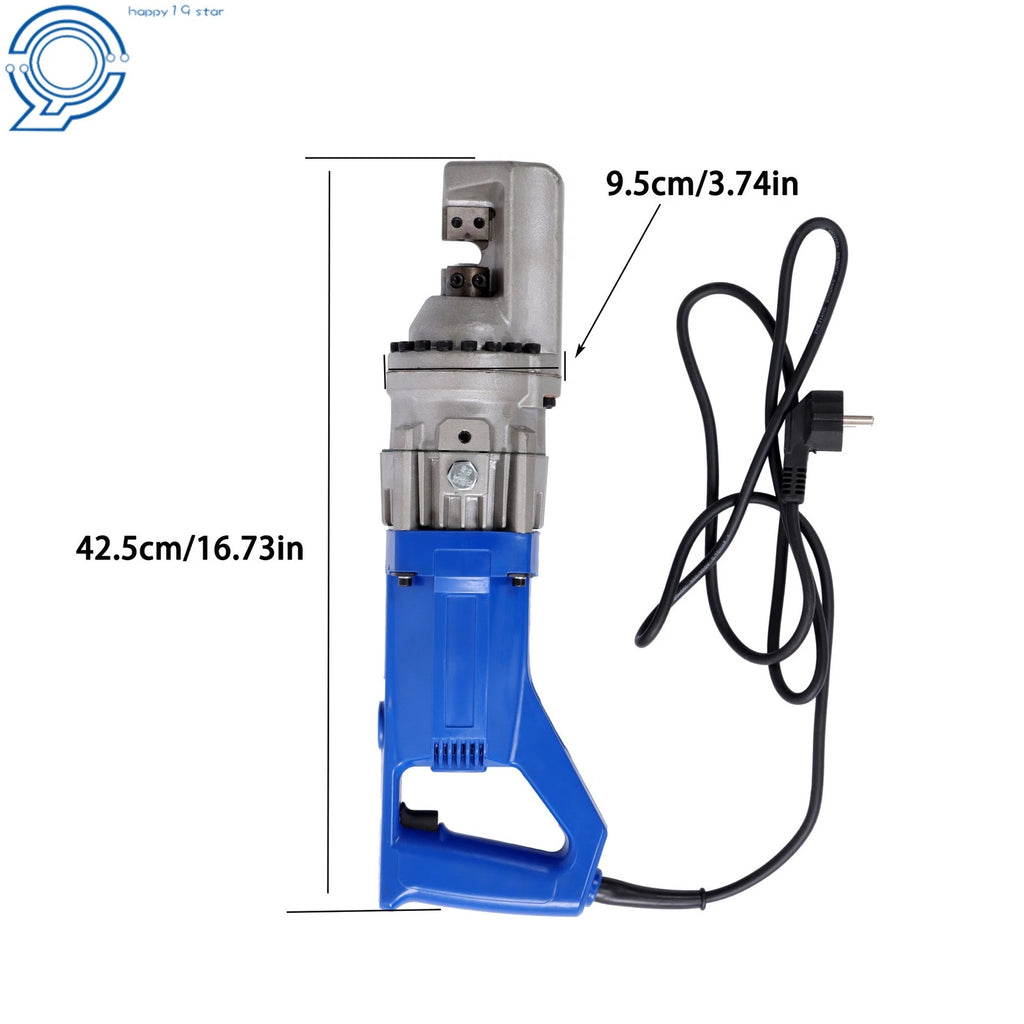 Hydraulic Rebar Cutter for Adjustable Dust-Free Operation (900W)